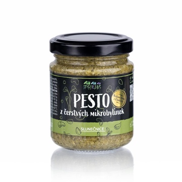 Pesto z mikrobylinek - slunečnice 100 g The Pelikans 